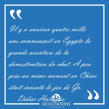 Il y a environ quatre mille ans commenait en Egypte la grande [...] - Didier Hallpe...