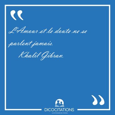 Citation De Doute En Amour
