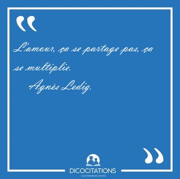 Amour Et Partage Citation