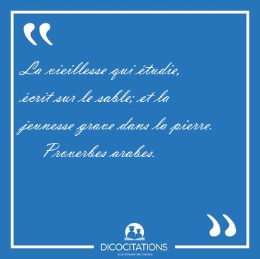 Proverbe Ecrit En Arabe