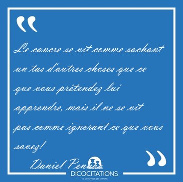 Le cancre se vit comme sachant un tas d'autres choses que ce que [...] - Daniel Pennac...