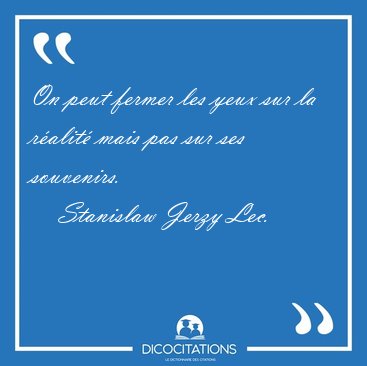 Citation Ferme Les Yeux