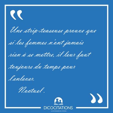 Une strip-teaseuse prouve que si les femmes n'ont jamais rien � [...] - Noctuel ...