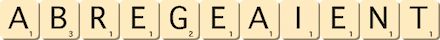 abregeaient