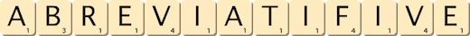 abreviatif--ive