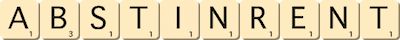 abstinrent