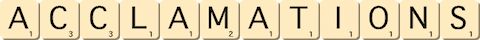 acclamations acclamations