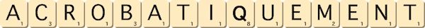 acrobatiquement