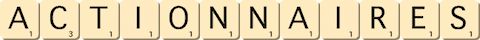 actionnaires actionnaires