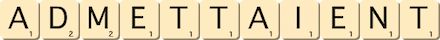 admettaient admettaient
