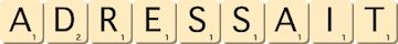 adressait adressait