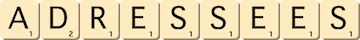 adressees adressees