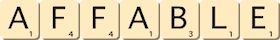 affable