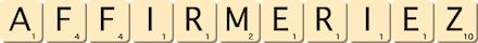 affirmeriez affirmeriez