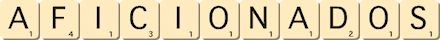 aficionados aficionados