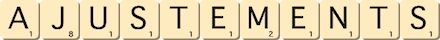 ajustements ajustements