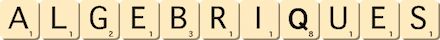 algebriques algebriques