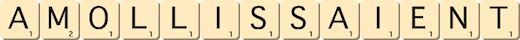 amollissaient