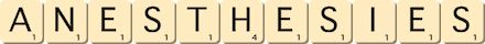anesthesies