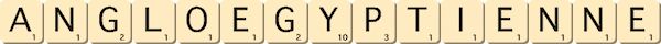 anglo-egyptienne anglo-egyptienne