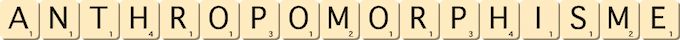 anthropomorphisme anthropomorphisme