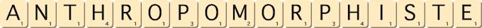 anthropomorphiste
