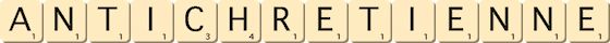 antichretienne