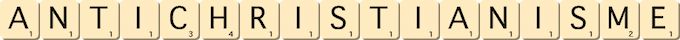 antichristianisme antichristianisme