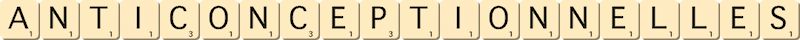 anticonceptionnelles