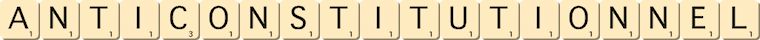 anticonstitutionnel