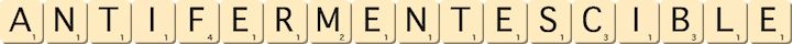 antifermentescible