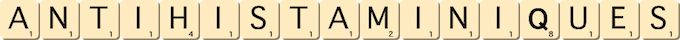 antihistaminiques antihistaminiques