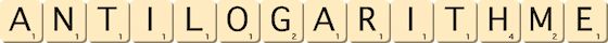 antilogarithme