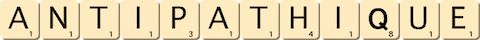 antipathique antipathique