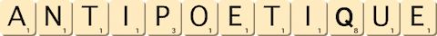 antipoetique