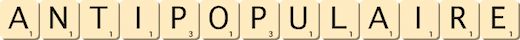 antipopulaire antipopulaire
