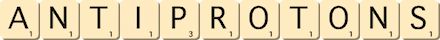 antiprotons antiprotons