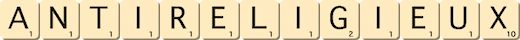 antireligieux antireligieux