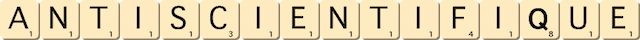 antiscientifique antiscientifique