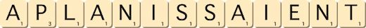 aplanissaient aplanissaient
