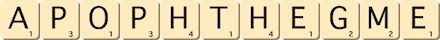 apophthegme