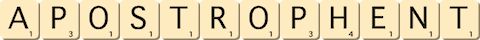 apostrophent apostrophent