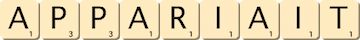 appariait appariait