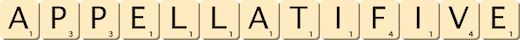 appellatif--ive