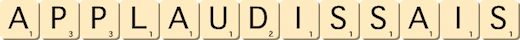 applaudissais