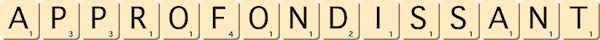 approfondissant approfondissant