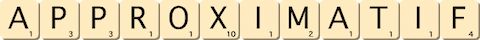 approximatif approximatif
