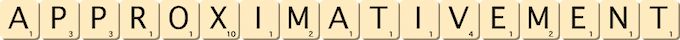approximativement approximativement