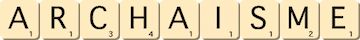 archaisme