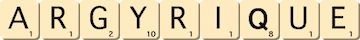 argyrique